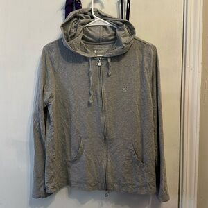 coolibar seaside sun protective upf 50+ zip up summer hoodie